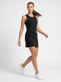Women's Golf 15" Eloise Skirt - Black Skirts & Skorts- inPhorm NYCBlack