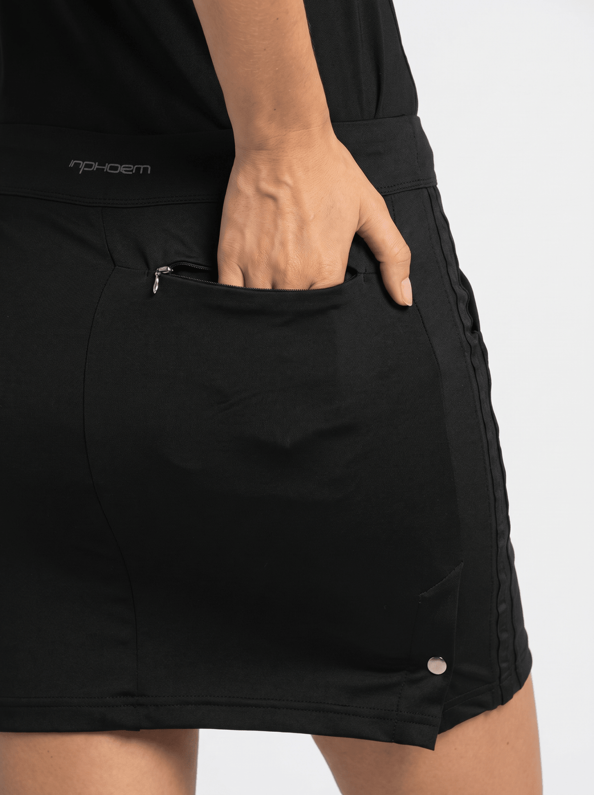 Women's Golf 15" Eloise Skirt - Black Skirts & Skorts- inPhorm NYCBlack
