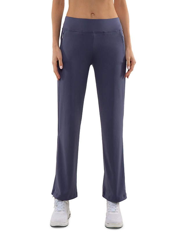 Zoe Performance Knit Pants Pants - inPhorm NYCSHADOW BLUE