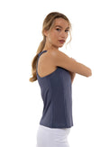 Zoe Performance Tank Tops - inPhorm NYCSHADOW BLUE